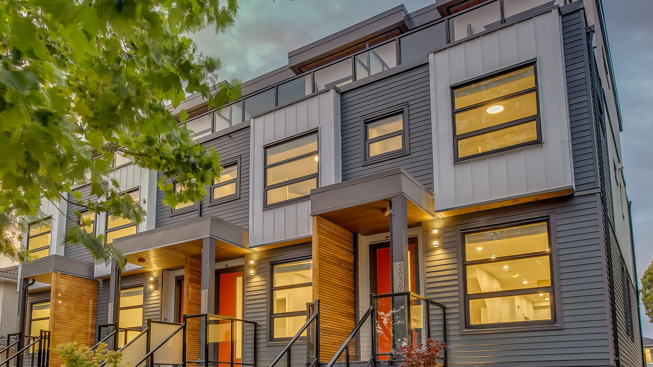 Representative completed multi unit residential project