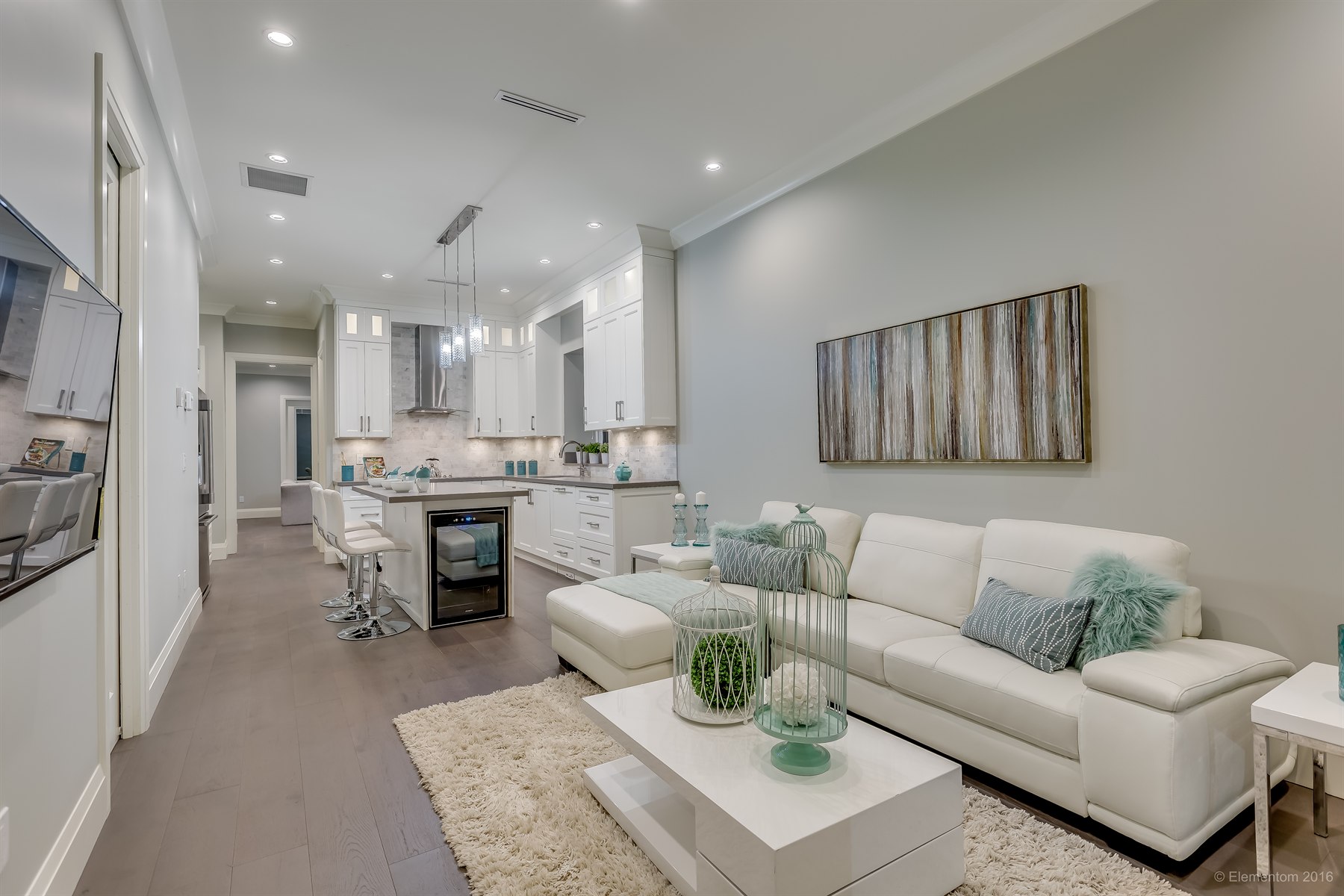 Completed multi family residential development